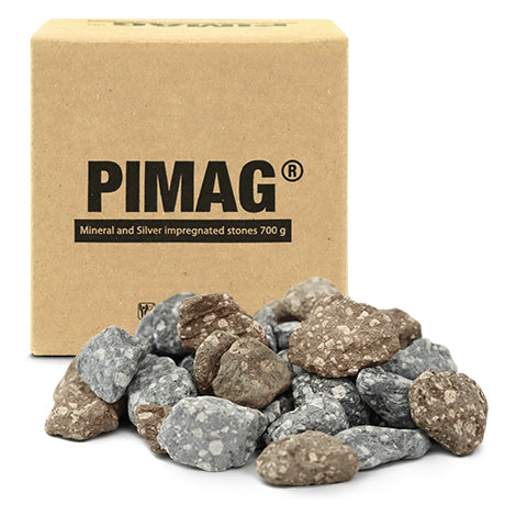 PIMAG REPUESTOS PIEDRAS MINERALES Y PLATA (700 G) PI WATER - PIMAG WATERFALL.