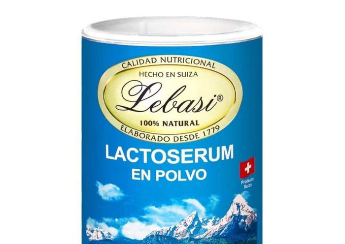 LEBASI Lactoserum polvo 500gr|Elaborado en Suiza|41 Nutrientes Naturales,Vitaminas, Minerales, Aminoácidos, Proteínas, Disacáridos - AAceites Esenciales
